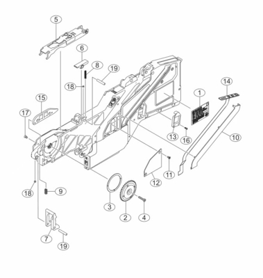 KHJ-M4489-005 Zespół płytki podajnika KHJ-M4488-032 Do podajnika Yamaha YS12 SS