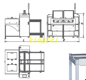 kupować NL-M-TN SMT Ładowarka Rozładowcza Maszyna NG / OK Board Harvester produkcja online