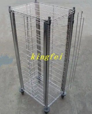 kupować Przeciwstatyczny wózek palet SMT pojazd obrotowy Przeciwstatyczny system inżynierii produkcja online