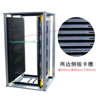kupować 8KG SMT Spare Parts PCB Magazine Ładowarka i Unloader PCB Holder Rack 460mm x 400mm x 563mm produkcja online