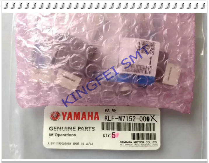 KLF-M7152-00X Zawór powietrza YSM10 YSM20 Zawór YAMAHA Zawór głowicy VQ111U-5L0-X555