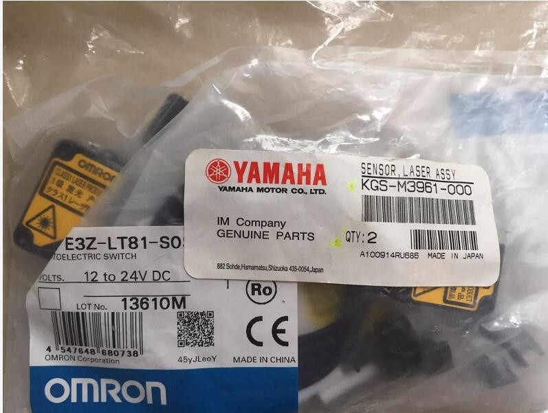 YG200 Sensor Laser Assy Części zamienne SMT KGS-M3961-00X E3Z-LT81-SO