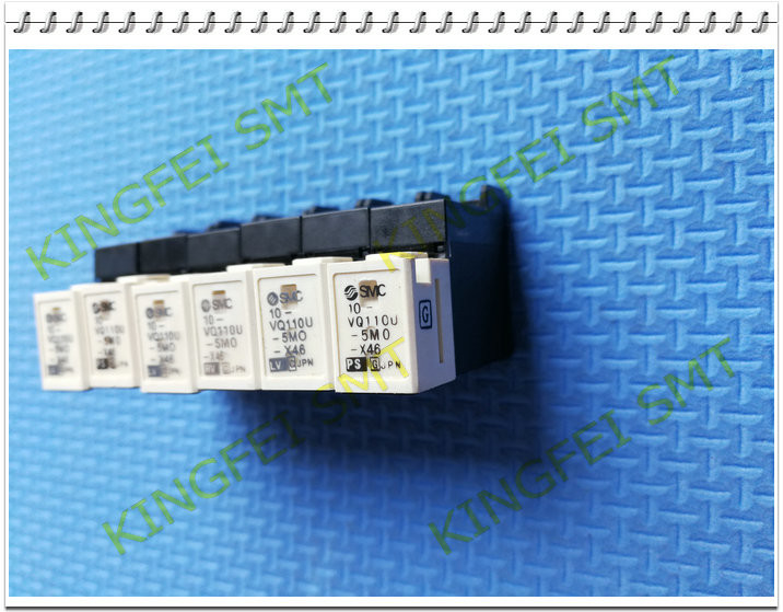 N510054843AA CM402 / CM602 Zawór elektromagnetyczny SMC, NPM Zawór pneumatyczny 10-VQ110U-5M0-X46 KXF0DX8NA00
